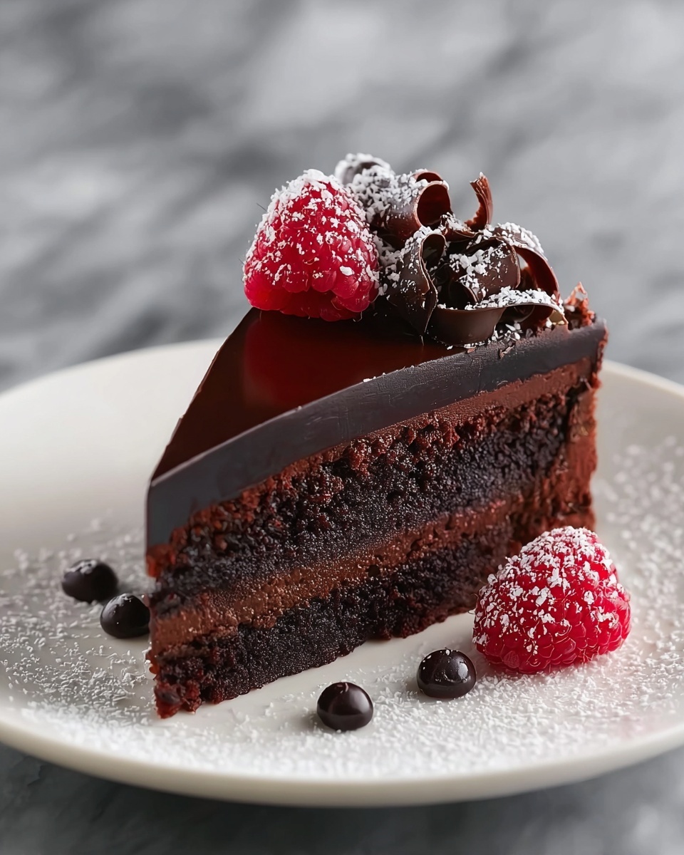 Flourless Chocolate Torte Recipe - Recipe Image