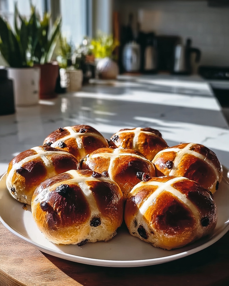 Traditional Hot Cross Buns Recipe - Recipe Image