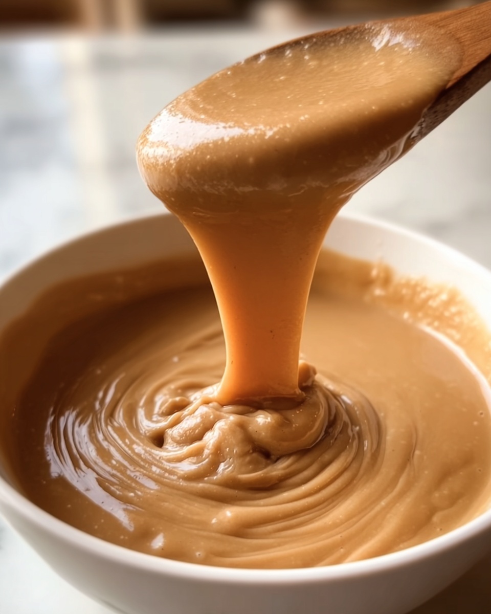 Creamy Peanut Butter Sauce Recipe - Recipe Image