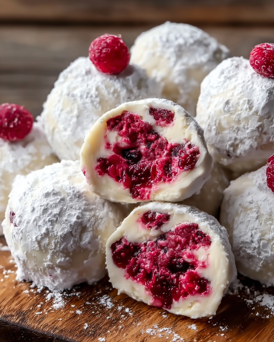Delicious Raspberry Cream Cheese Bites Recipe - Recipe Image