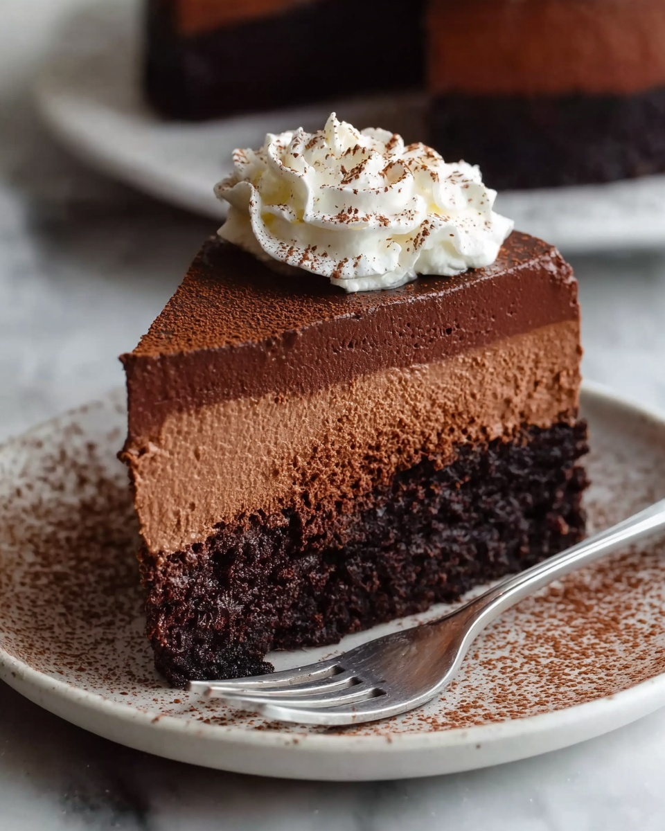 Chocolate Mousse Cake Recipe - Recipe Image