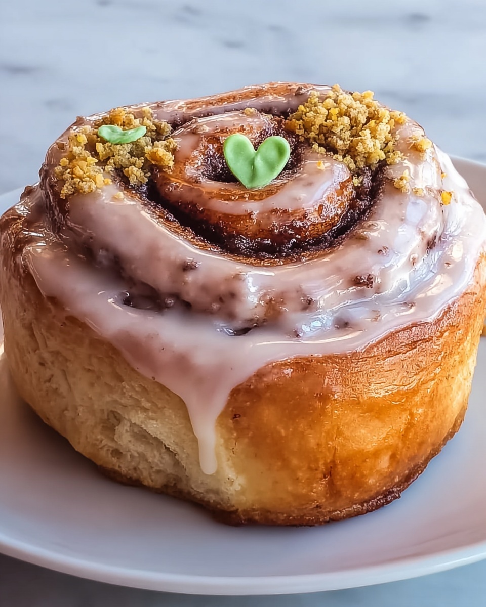 Heart-Shaped Cinnamon Rolls Recipe - Recipe Image