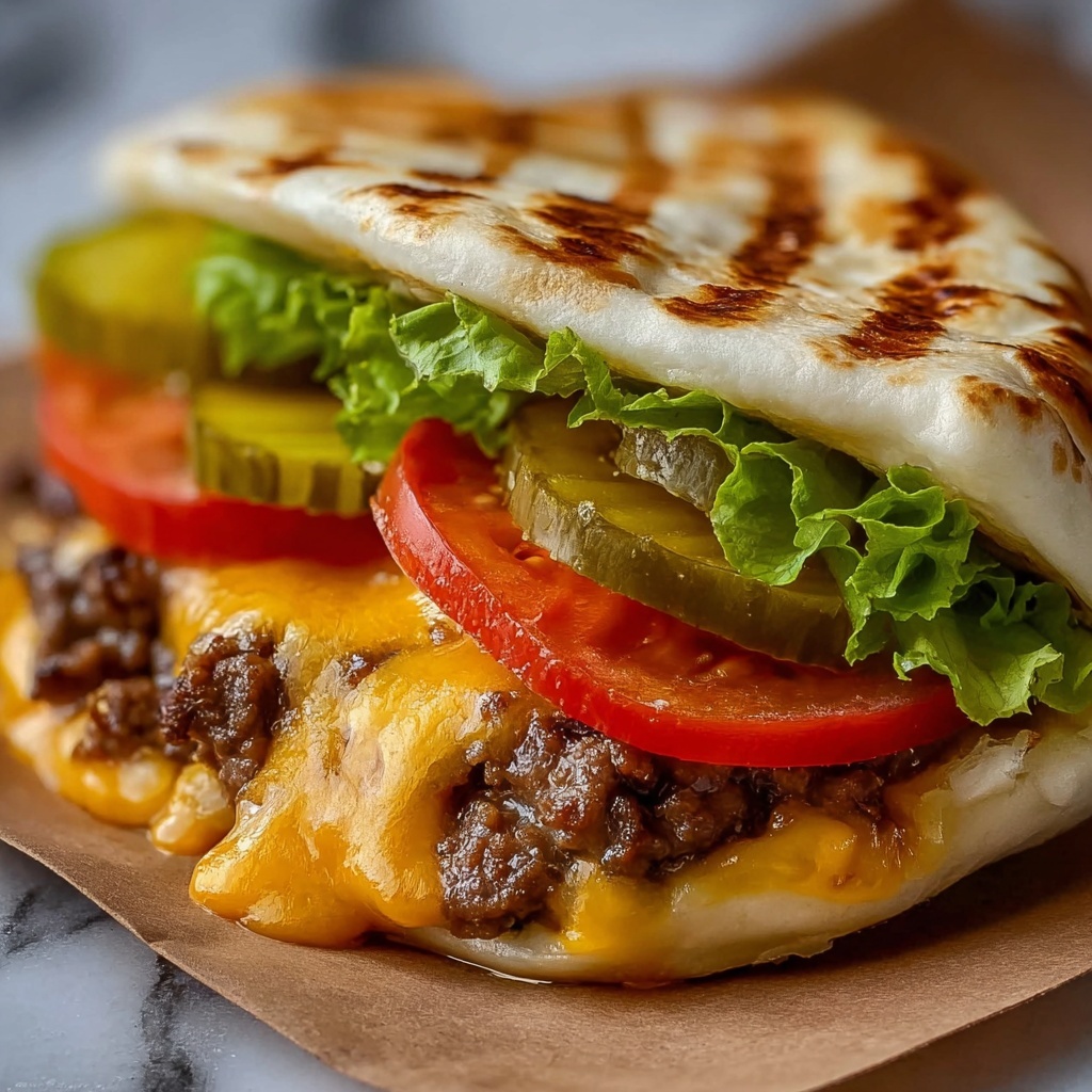 Air Fryer Cheeseburger Wraps Recipe - Recipe Image