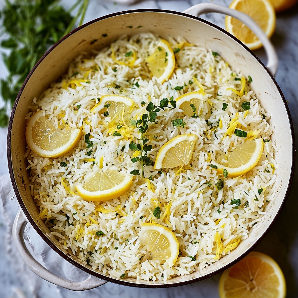 Greek Lemon Rice Recipe - Recipe Image
