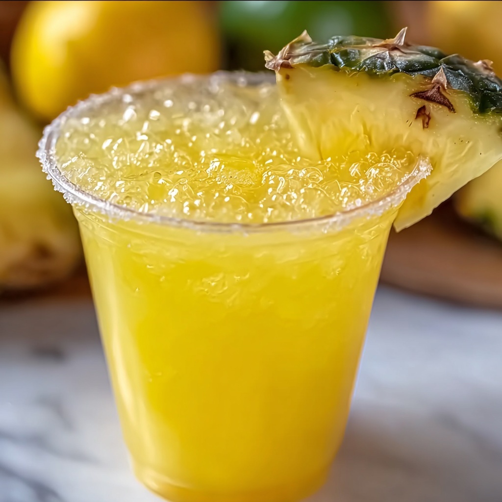 Pineapple Lemon Drop Cocktail Recipe - Recipe Image
