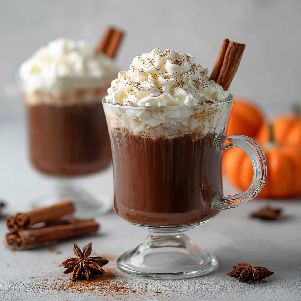 Pumpkin Spice Hot Chocolate Recipe - Recipe Image