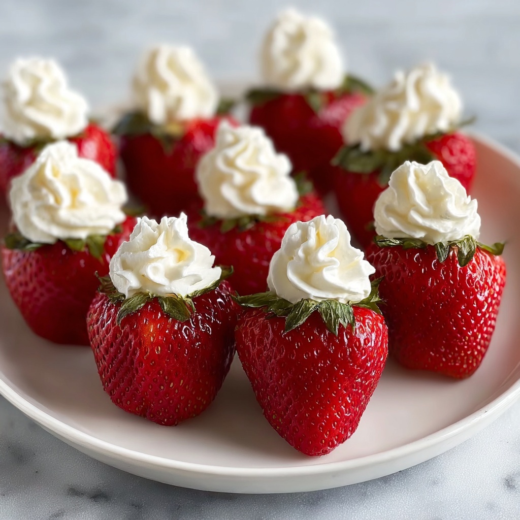 Deviled Strawberries Recipe - Recipe Image