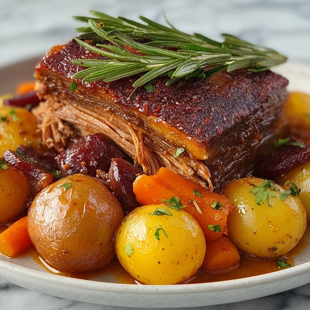 Classic Sunday Pot Roast Recipe - Recipe Image