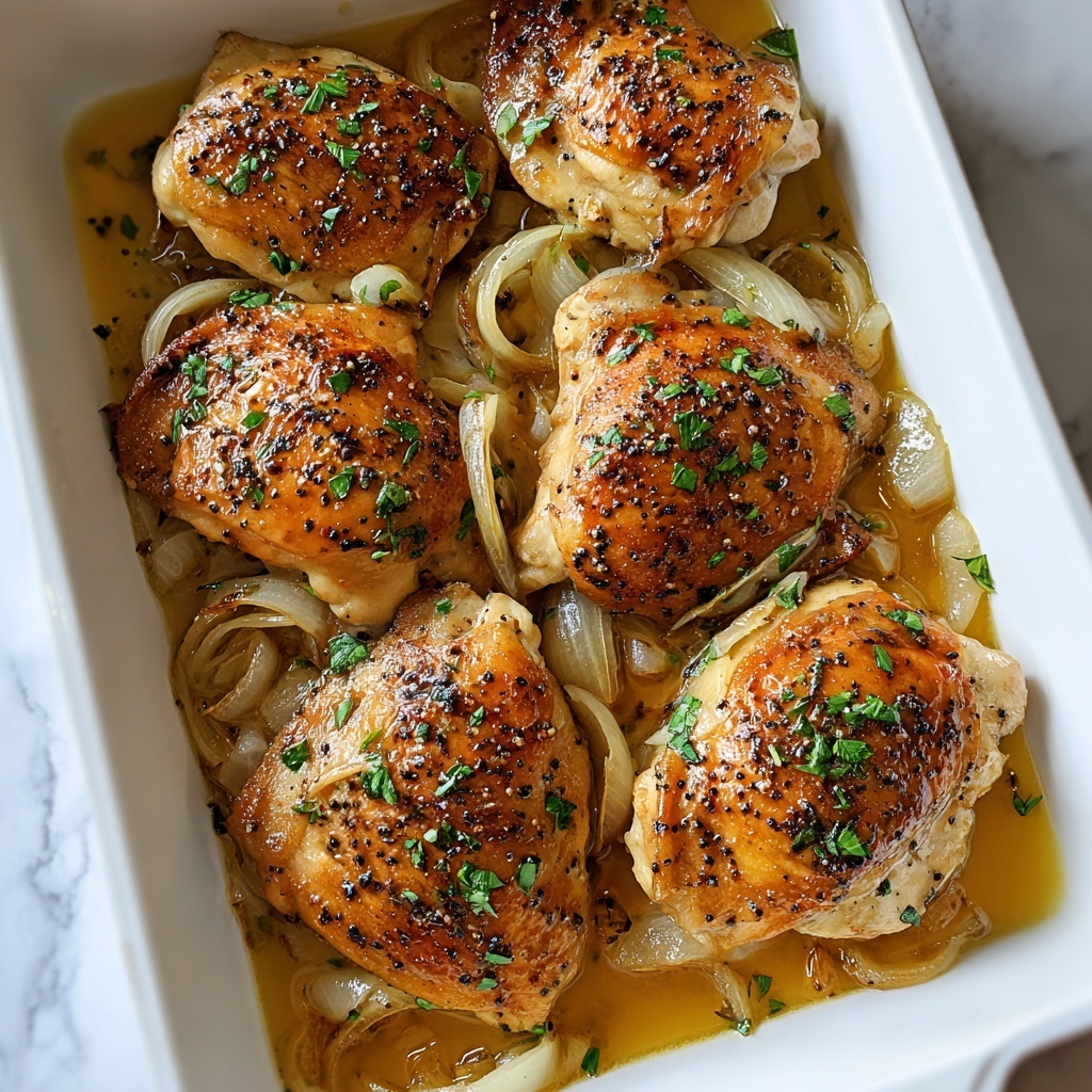 Lemon Shallot Chicken Recipe - Recipe Image