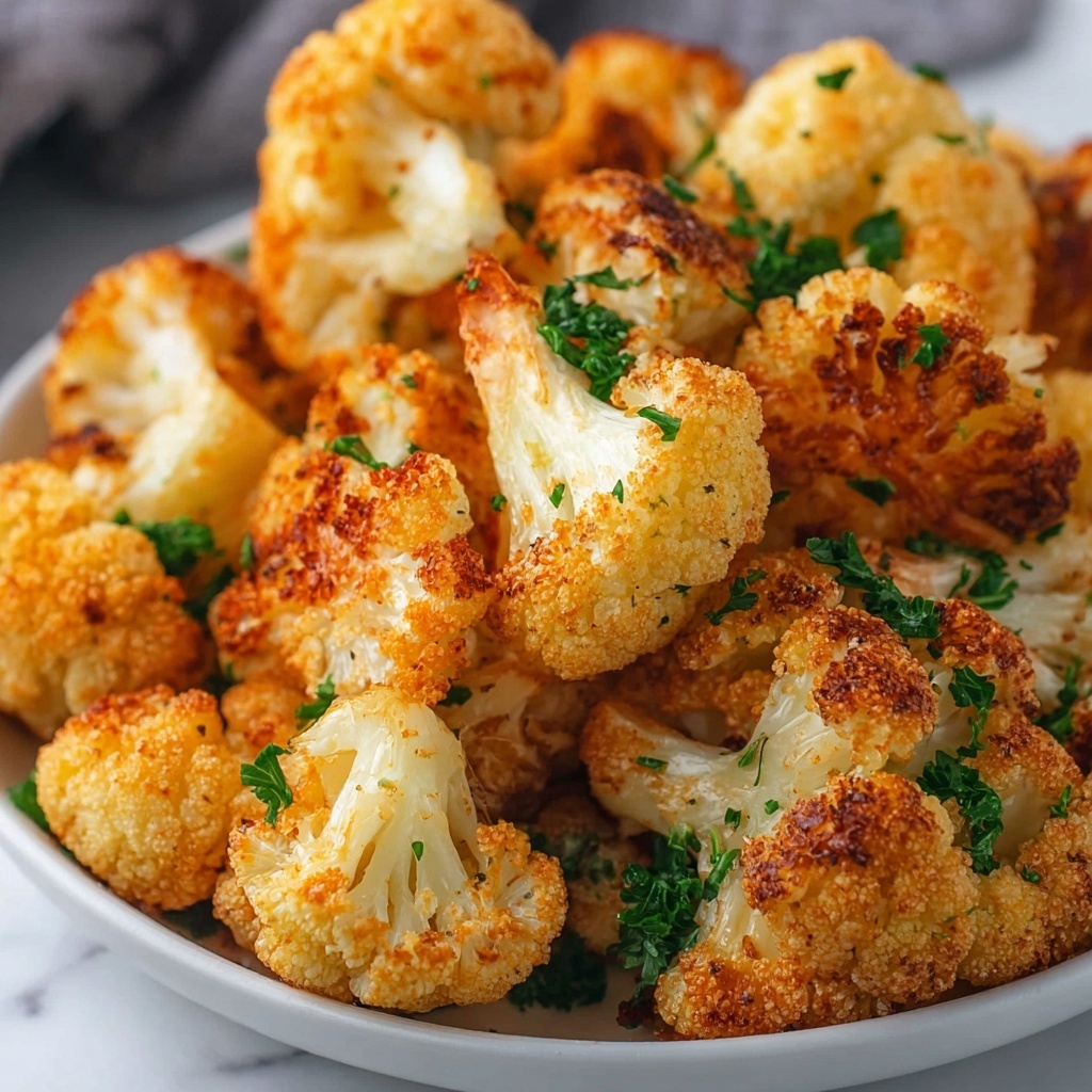 Crispy Baked Cauliflower Bites Recipe - Recipe Image