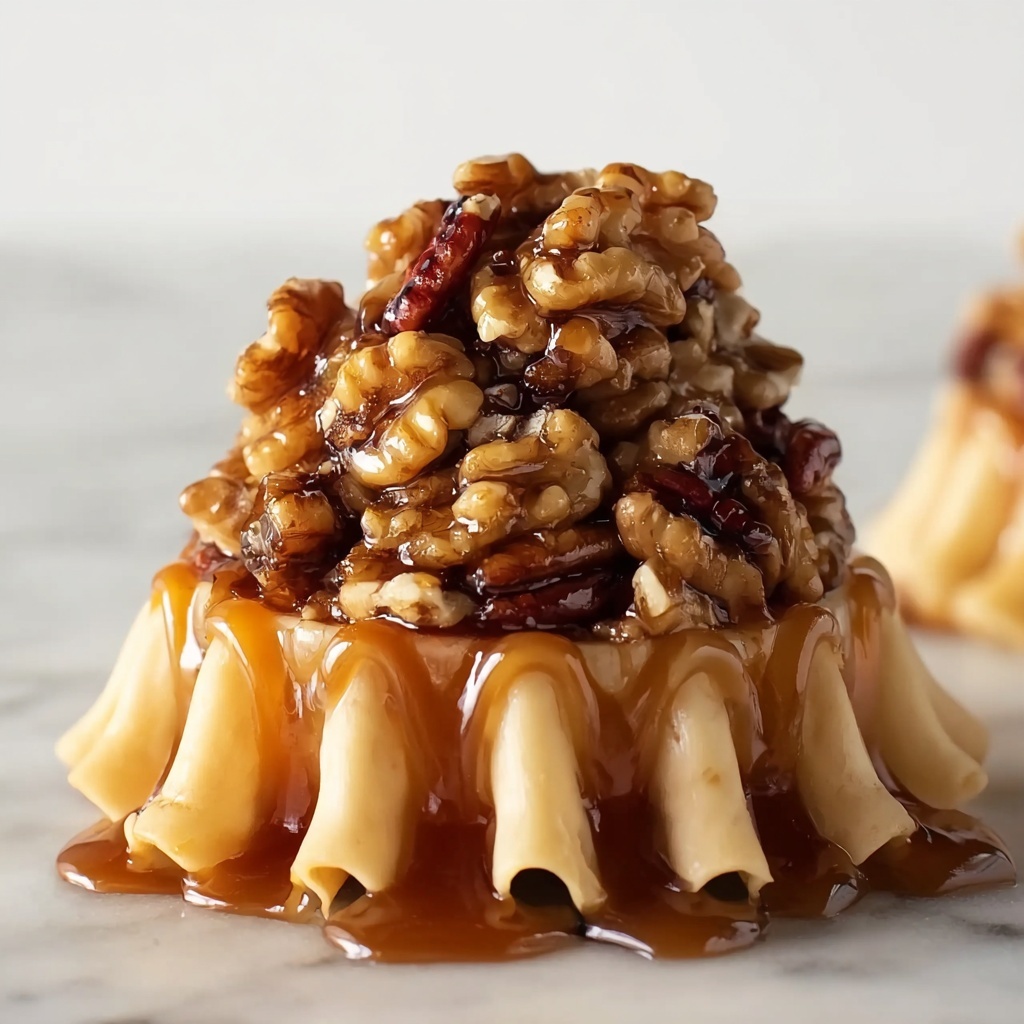 Pecan Caramel Baklava Cups Recipe - Recipe Image