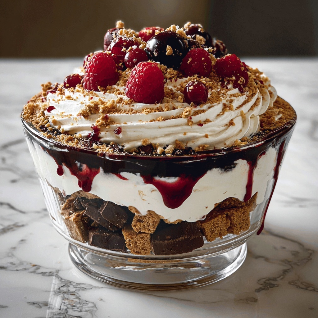 Black Forest Trifle Recipe - Recipe Image