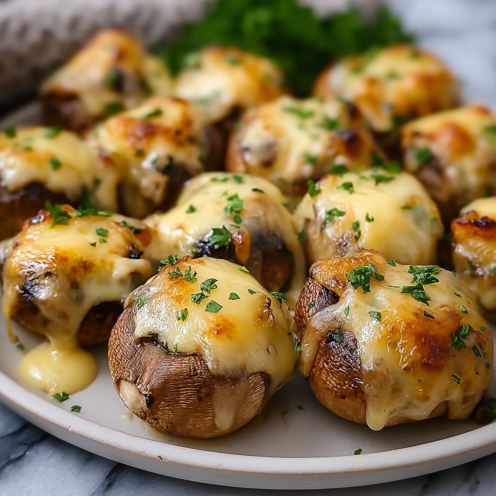 Mushroom Chicken Bites Recipe - Recipe Image