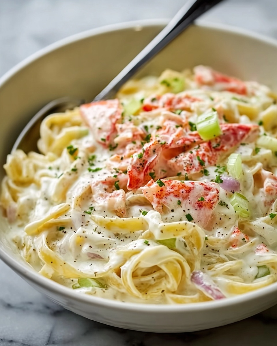 Lobster Roll Pasta Salad Recipe - Recipe Image
