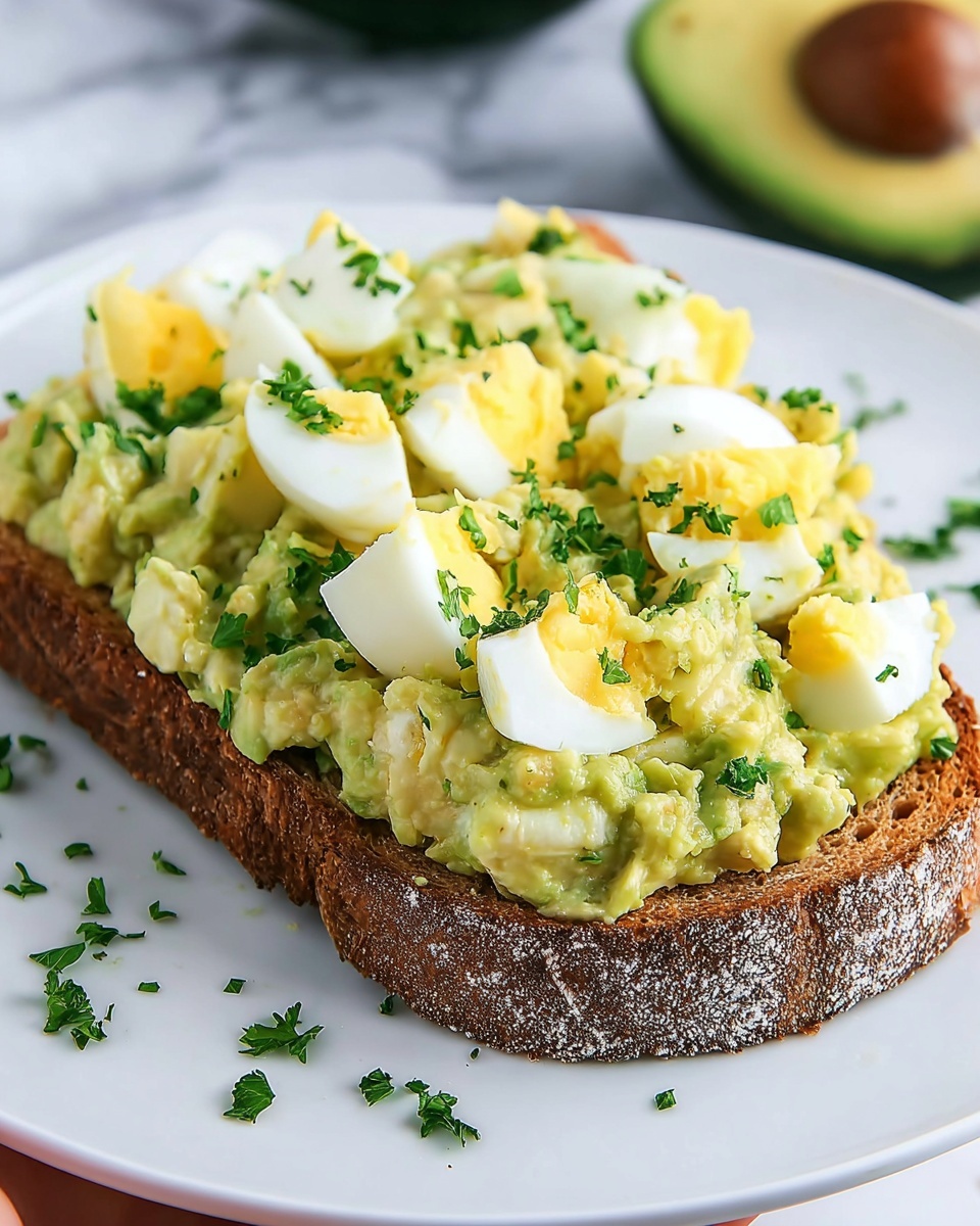 Avocado Egg Salad Recipe - Recipe Image