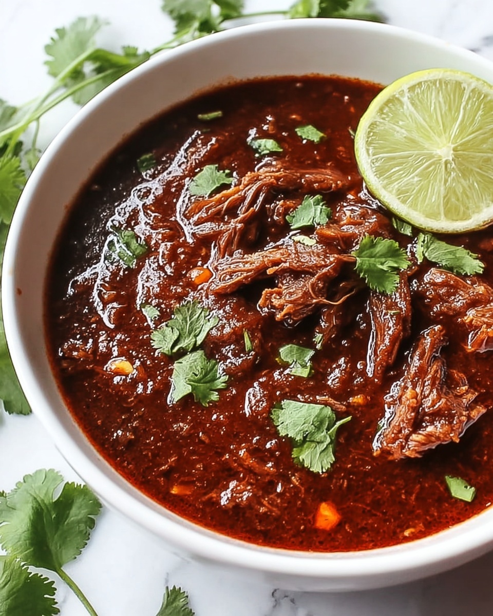 Authentic Mexican Beef Birria Stew with Tacos and Chartutilla Recipe - Recipe Image