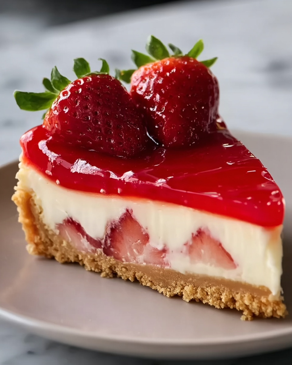 Keto Strawberry Cheesecake Recipe - Recipe Image