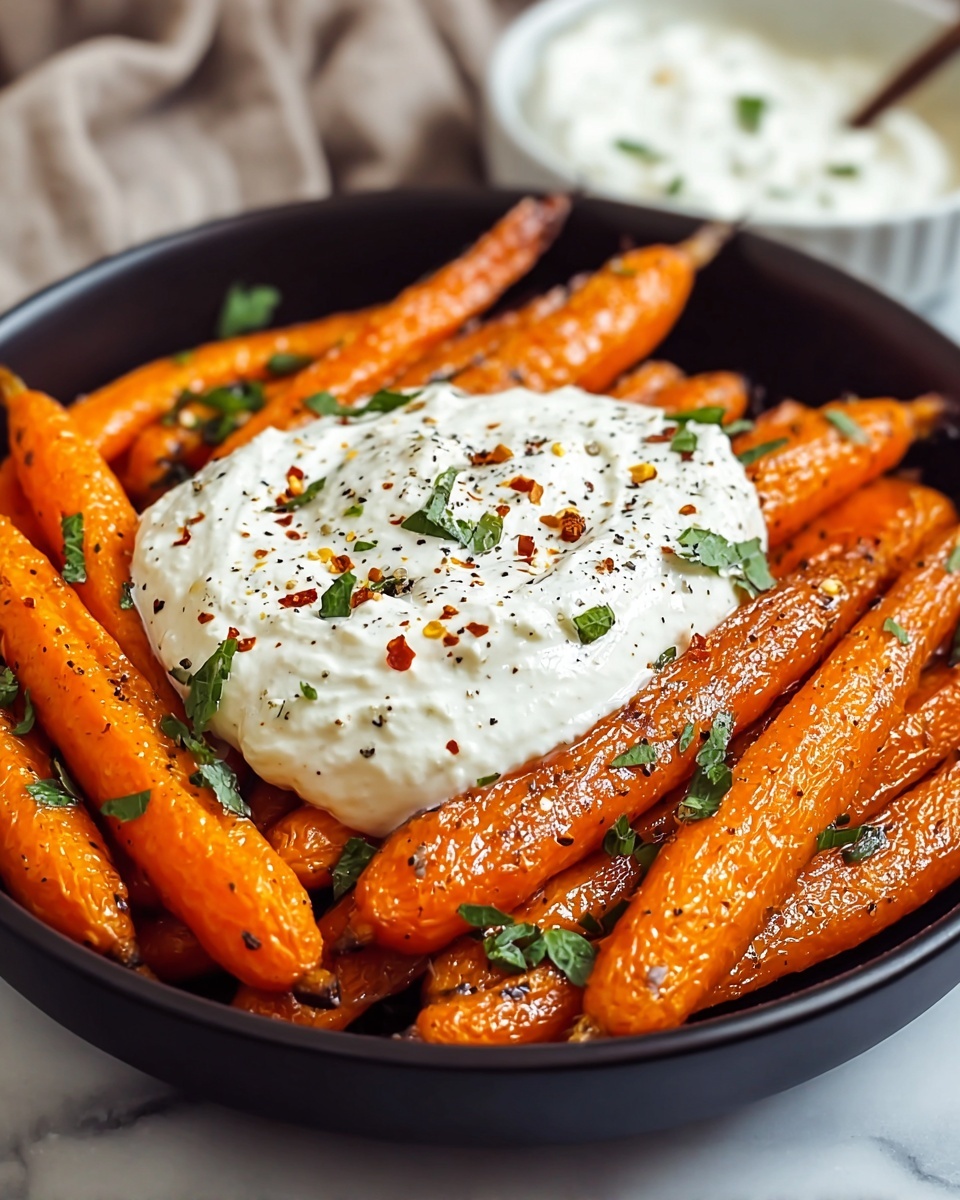 Delicious Roasted Carrots with Whipped Feta Dip Recipe - Recipe Image