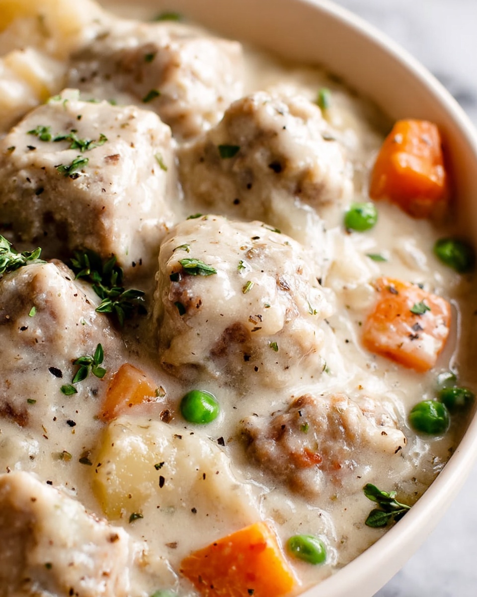 Grandma Georgia’s Chicken and Dumplings (Crock Pot Style) Recipe - Recipe Image