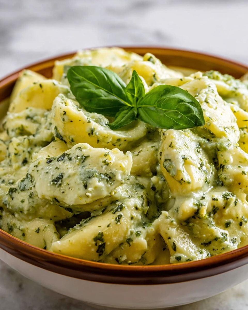 Creamy Basil Pesto Butter Recipe - Recipe Image