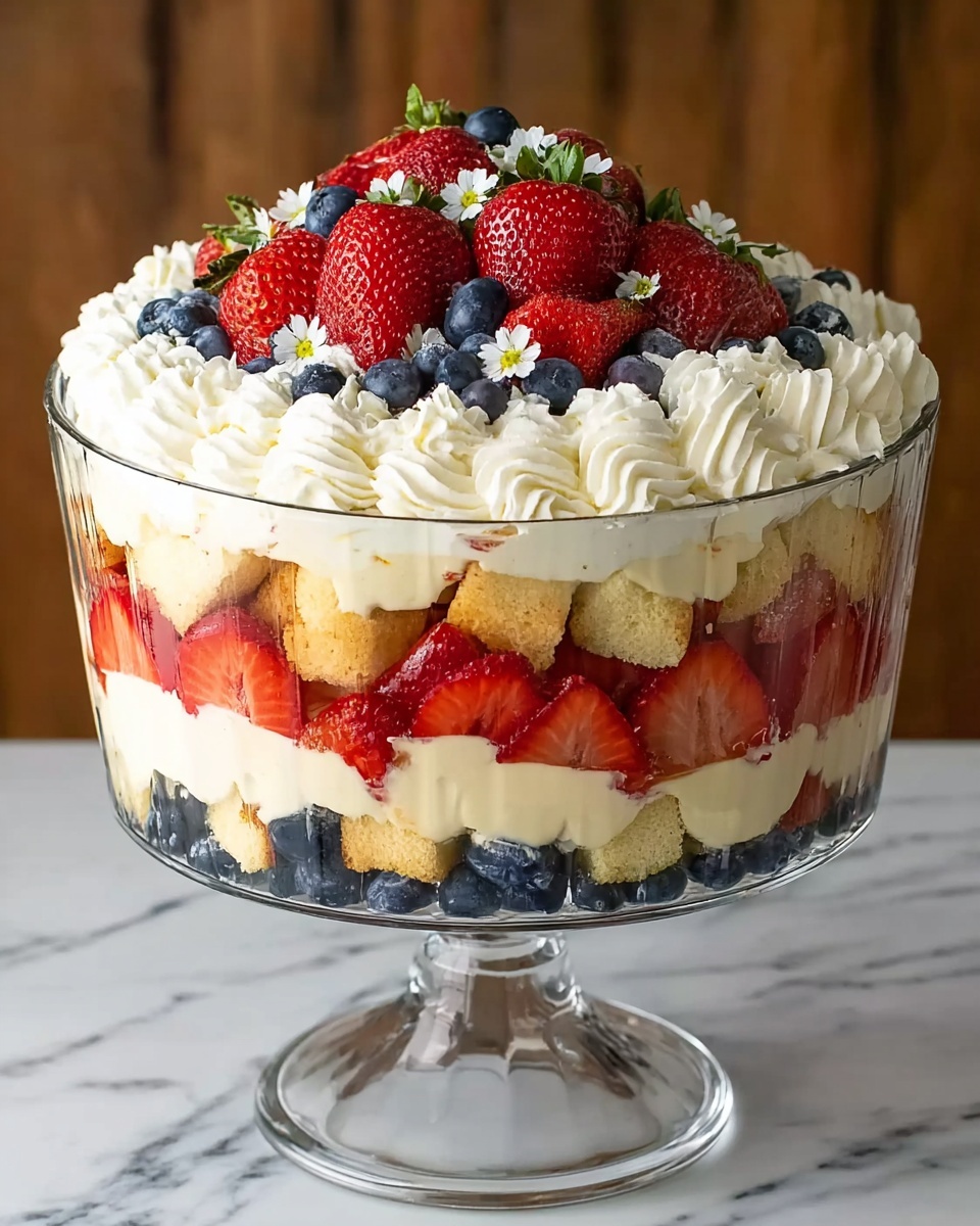 Patriotic Trifle Recipe - Recipe Image