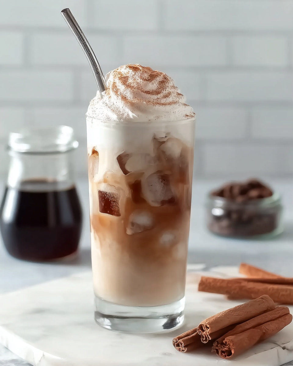 Cinnamon Iced Latte Recipe - Recipe Image