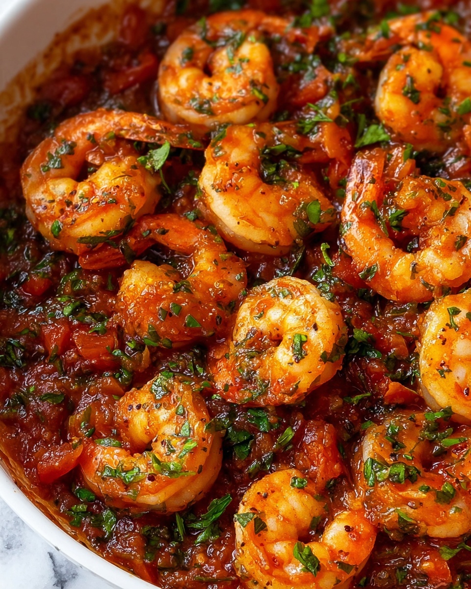 Garlic Shrimp in Tomato Sauce Recipe - Recipe Image