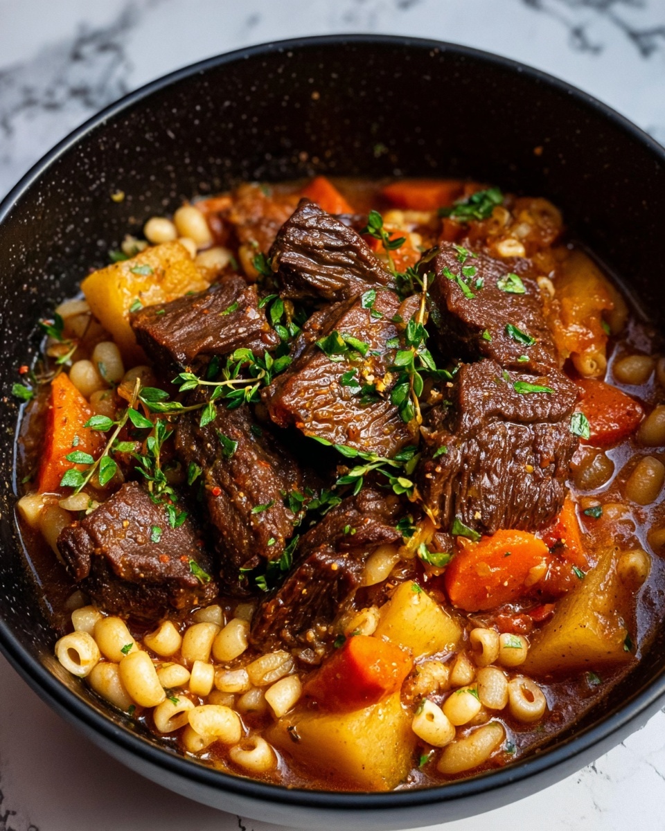 Hearty Beef and Barley Stew Recipe - Recipe Image