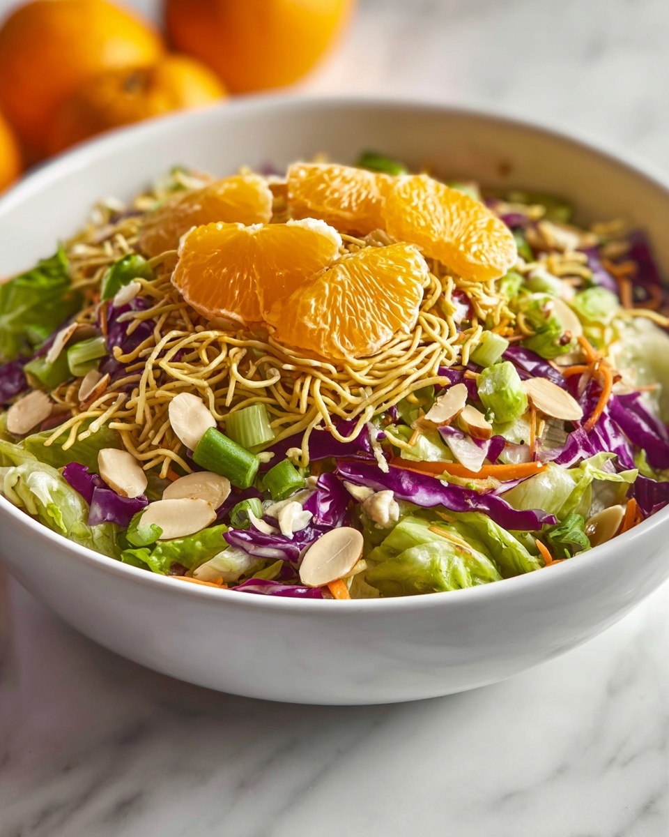 Crunchy Asian Ramen Noodle Salad Recipe - Recipe Image