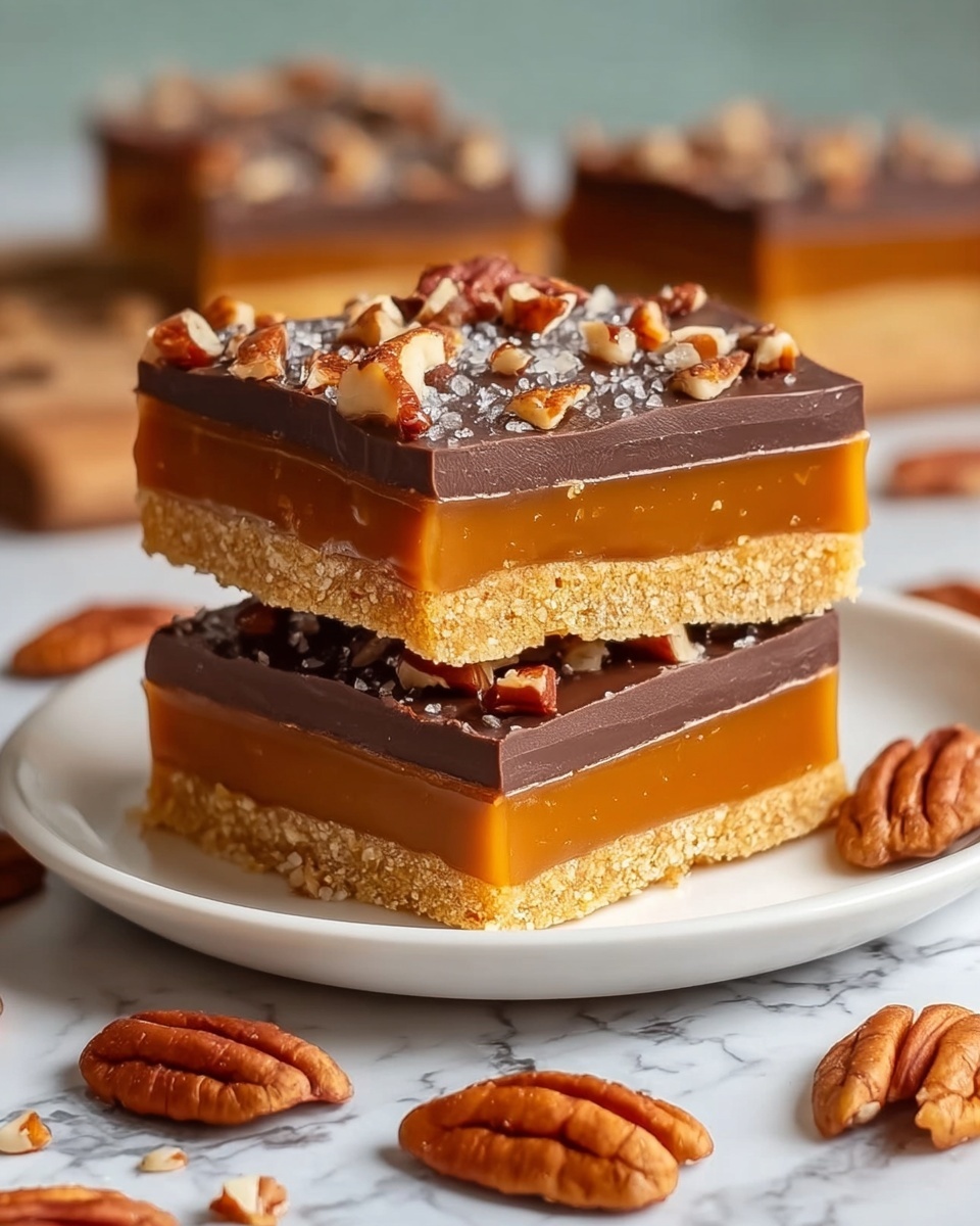 Turtle Bars Recipe - Recipe Image