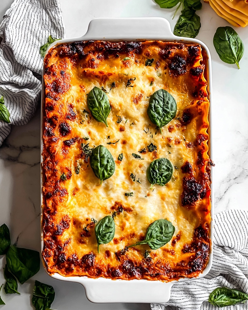 Pumpkin Spinach Lasagna Recipe - Recipe Image