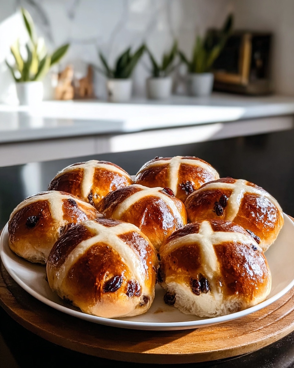 Traditional Hot Cross Buns Recipe - Recipe Image