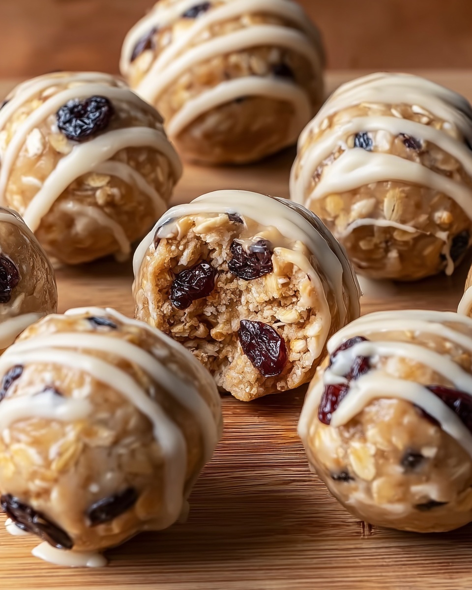 Oatmeal Raisin Protein Balls Recipe - Recipe Image