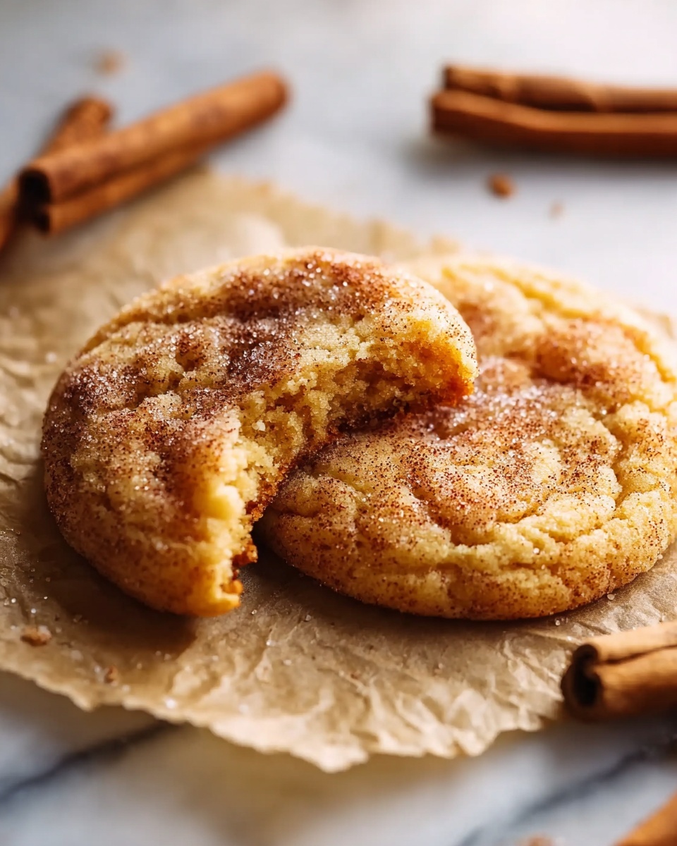 Chewy Pumpkin Snickerdoodle Cookies Recipe - Recipe Image