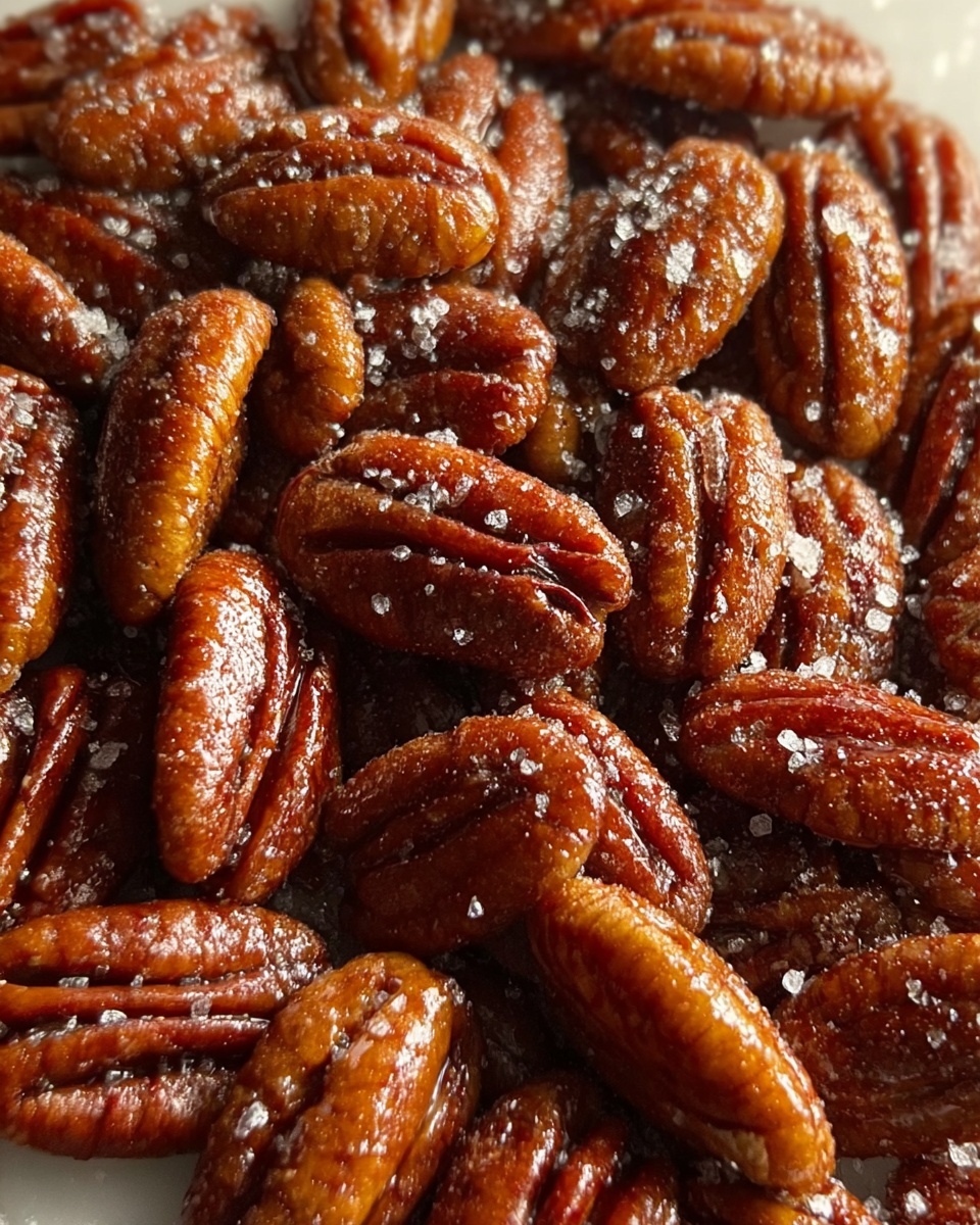 Salted Caramel Pecans Recipe - Recipe Image