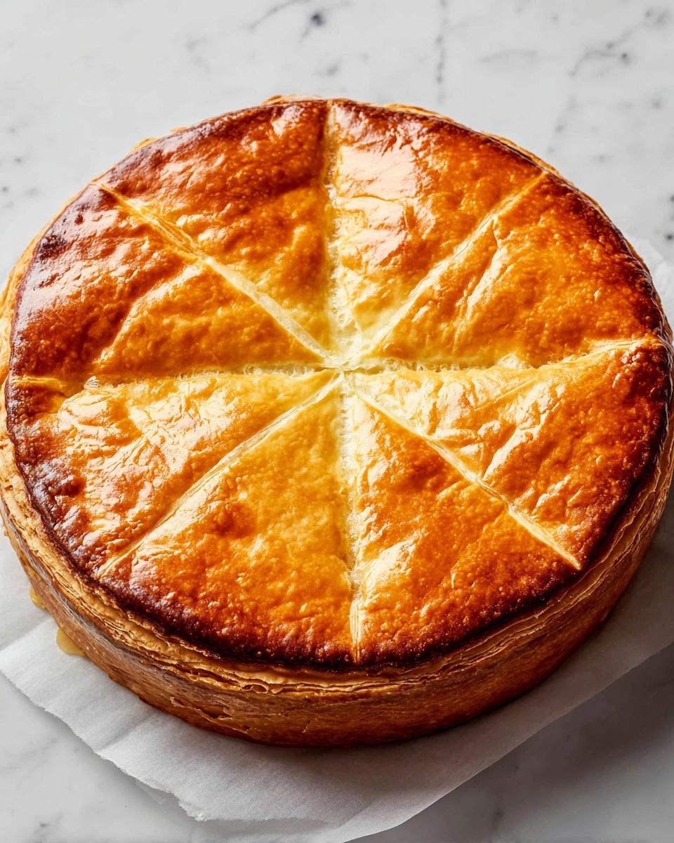 Ricotta Pie with Lemon Zest and Almond Extract Recipe - Recipe Image