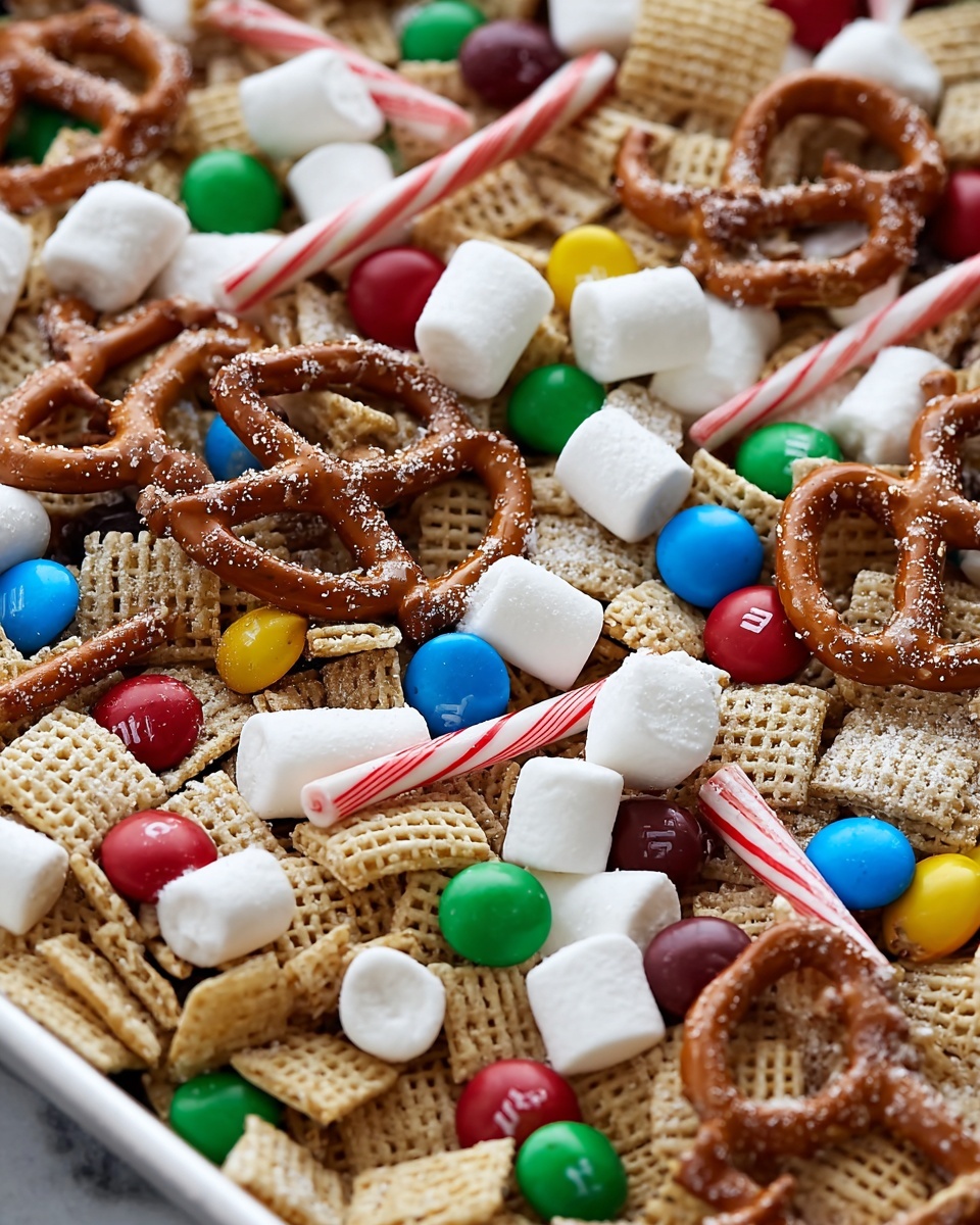 Elf Snack Mix - Sweet, Crunchy, and Festive Recipe - Recipe Image