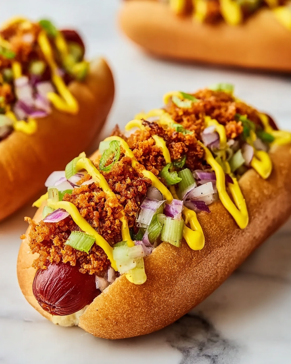 Loaded Scandi Hot Dogs Recipe - Recipe Image