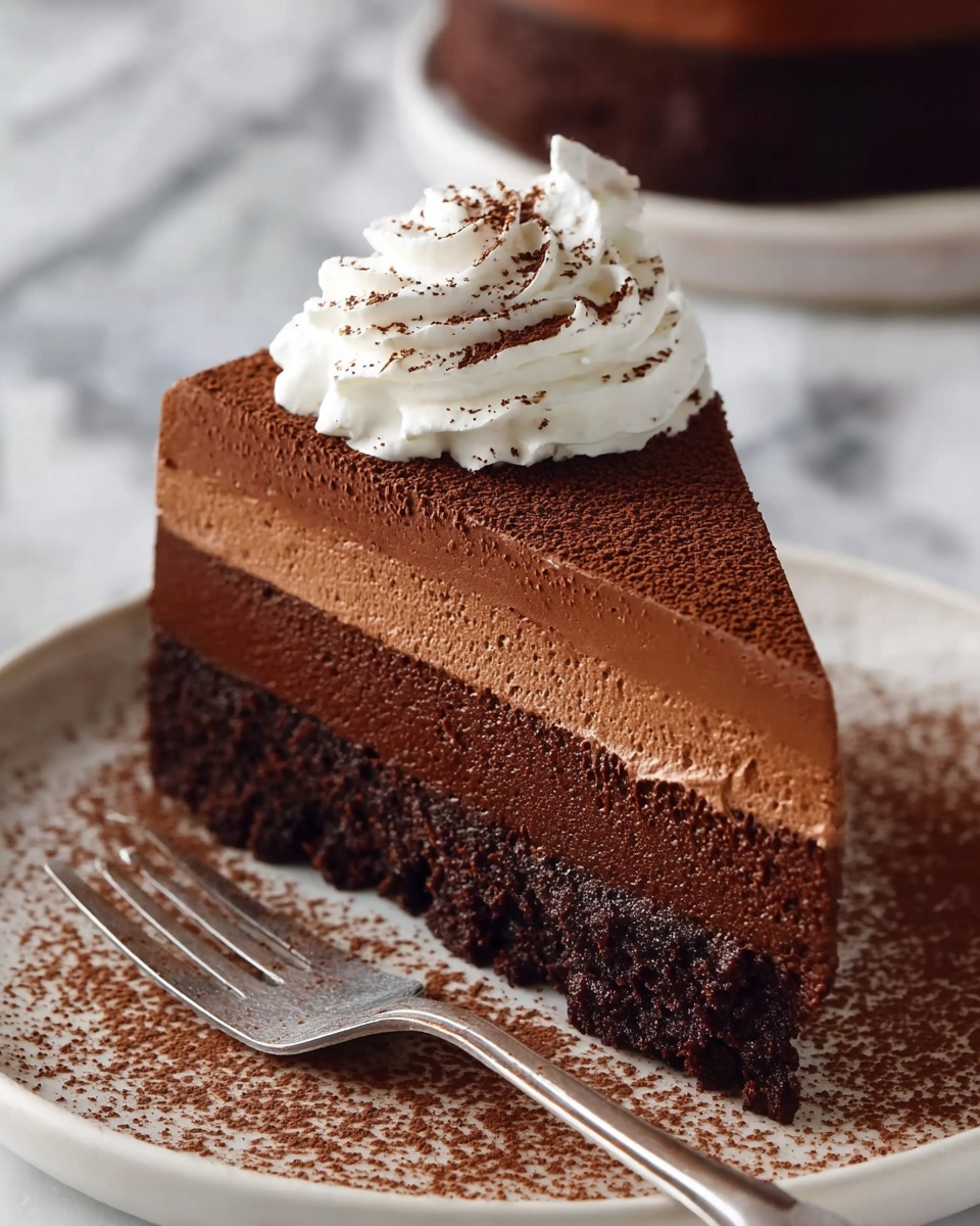 Chocolate Mousse Cake Recipe - Recipe Image