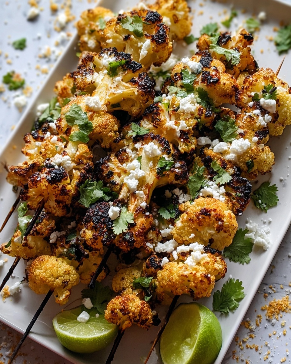 Mexican Street Style Grilled Cauliflower Recipe - Recipe Image