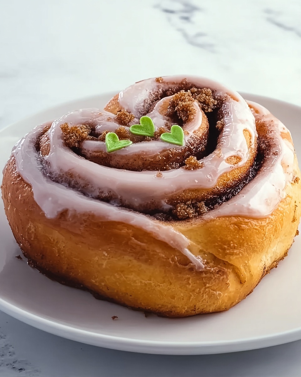 Heart-Shaped Cinnamon Rolls Recipe - Recipe Image