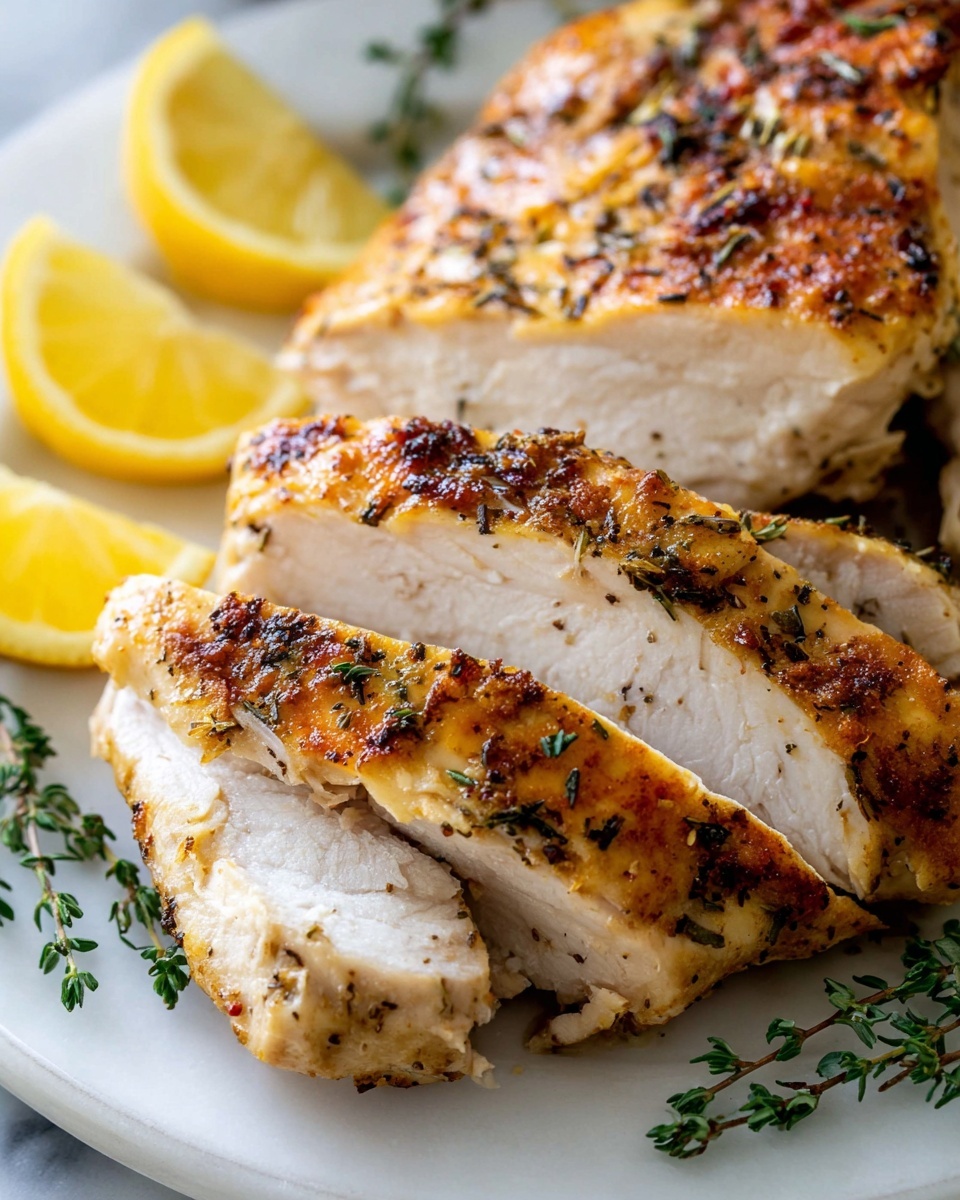 Perfectly Juicy Roast Turkey Breast Recipe - Recipe Image