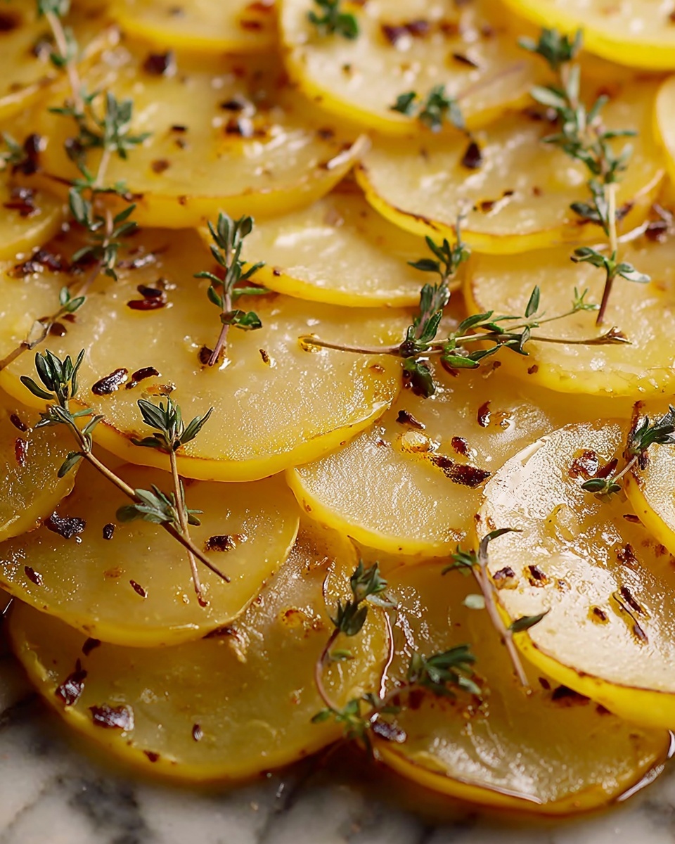 Golden Potato and Balsamic Thyme Torte Recipe - Recipe Image