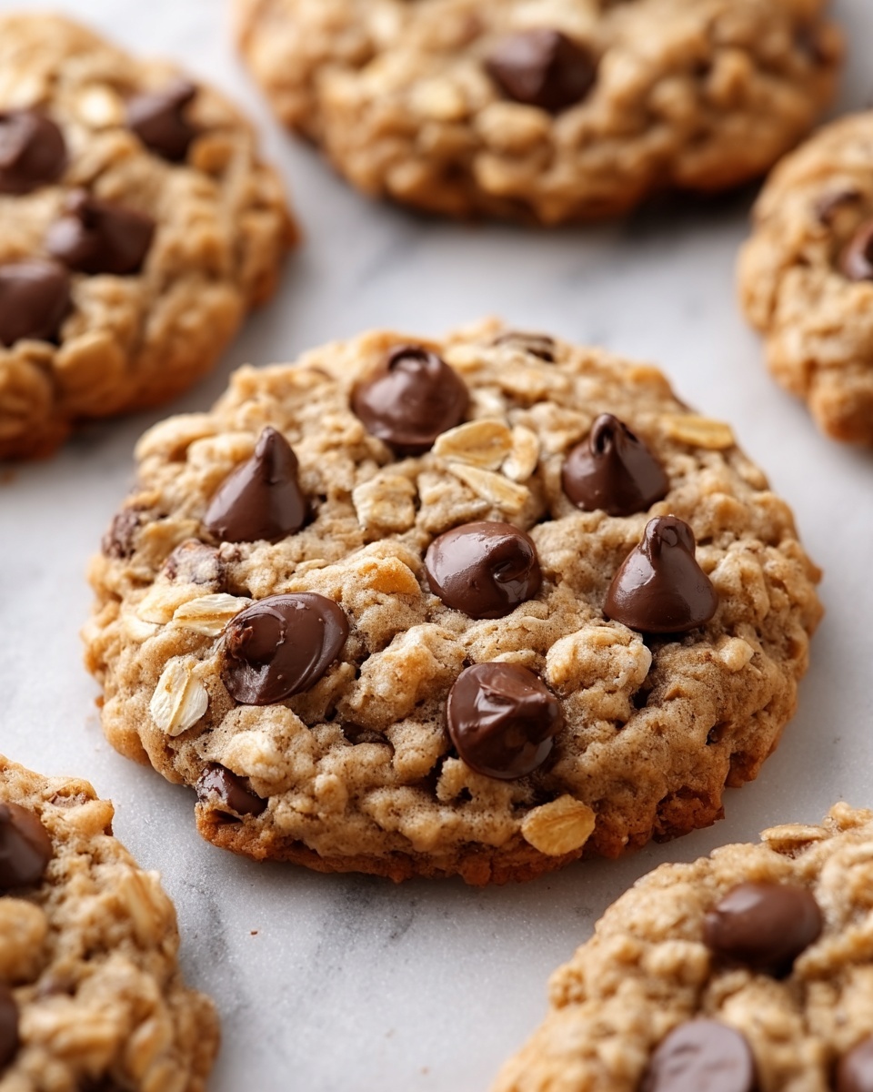 Healthy No-Sugar, No-Flour Cookies with Bananas, Oats, and Dark Chocolate Recipe - Recipe Image