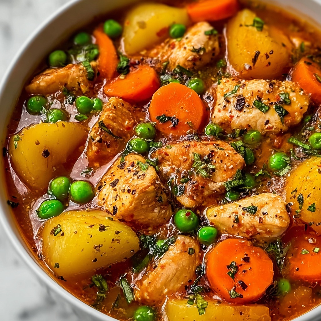 Hearty Chicken and Vegetable Stew Recipe - Recipe Image