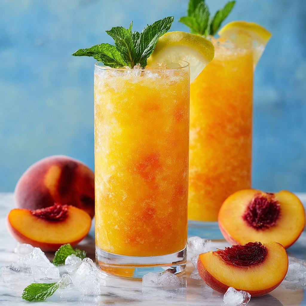 Peach Lemonade: The Ultimate Refreshing Summer Drink Recipe - Recipe Image