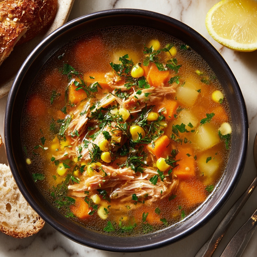 Instant Pot Chicken Vegetable Soup Recipe - Recipe Image