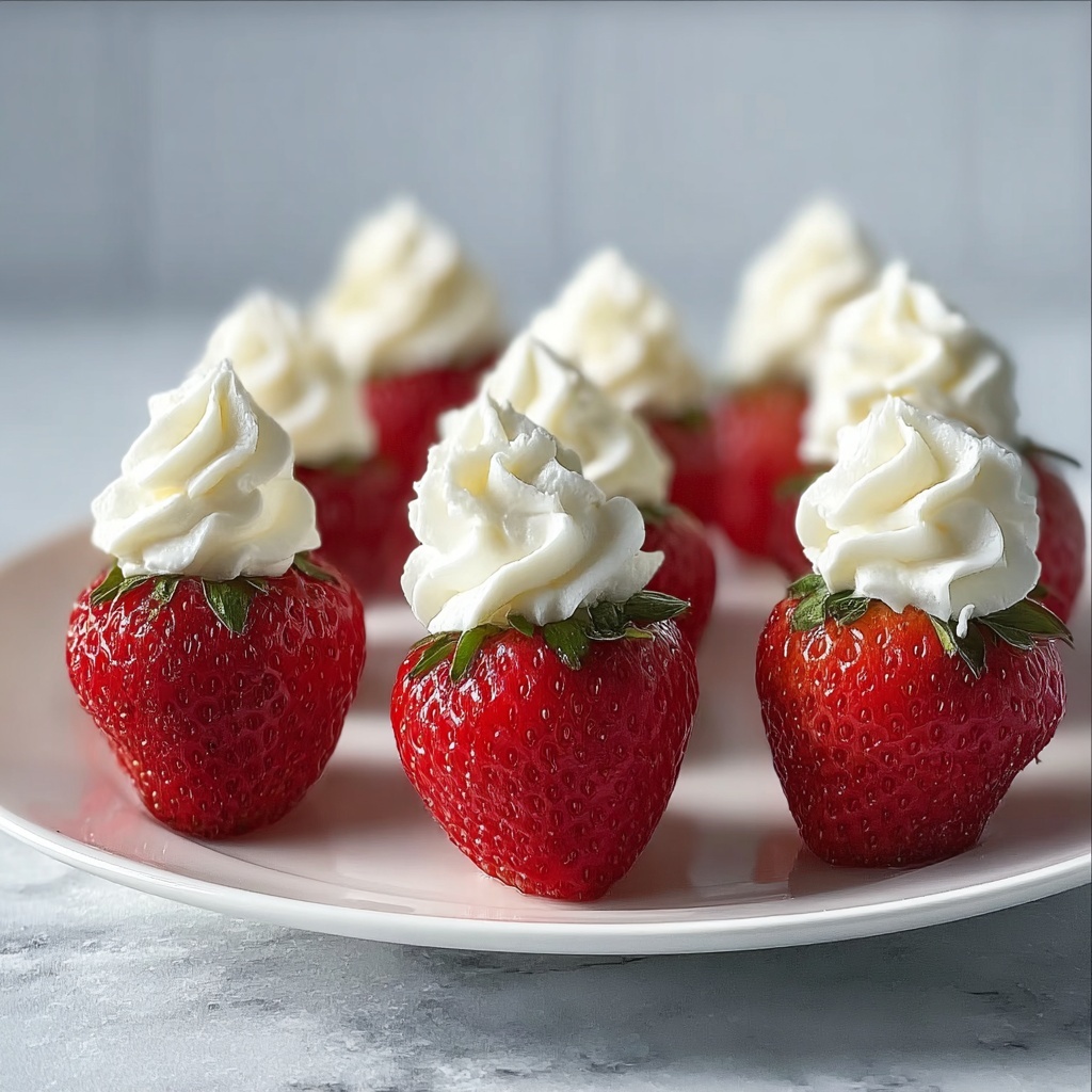 Deviled Strawberries Recipe - Recipe Image