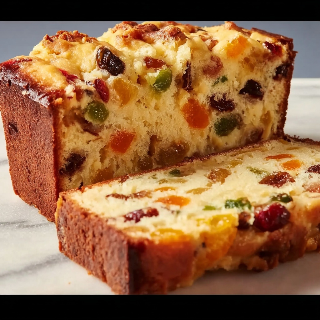 Quick & Easy Apricot and Walnut Fruitcake Recipe - Recipe Image
