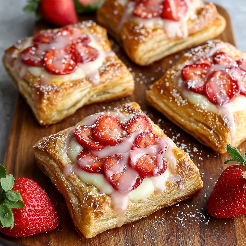 Strawberry Danish Recipe - Recipe Image